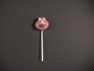 259sp Yellow Chicken Friend Face Chocolate or Hard Candy Lollipop Mold